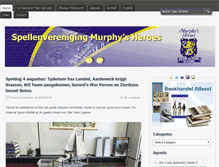 Tablet Screenshot of murphysheroes.nl